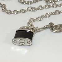 Thumbnail for Vivienne Westwood Padlock lock Orb Necklace