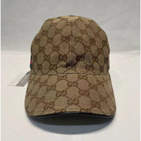 Thumbnail for Gucci Cap Hat Baseball Cap GG Canvas Brown Brown Sherry Line Unisex