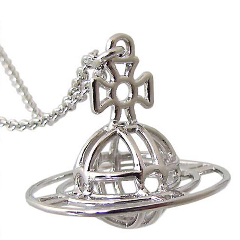 Vintage Vivienne Westwood Thin Line 3D Orb Pendant