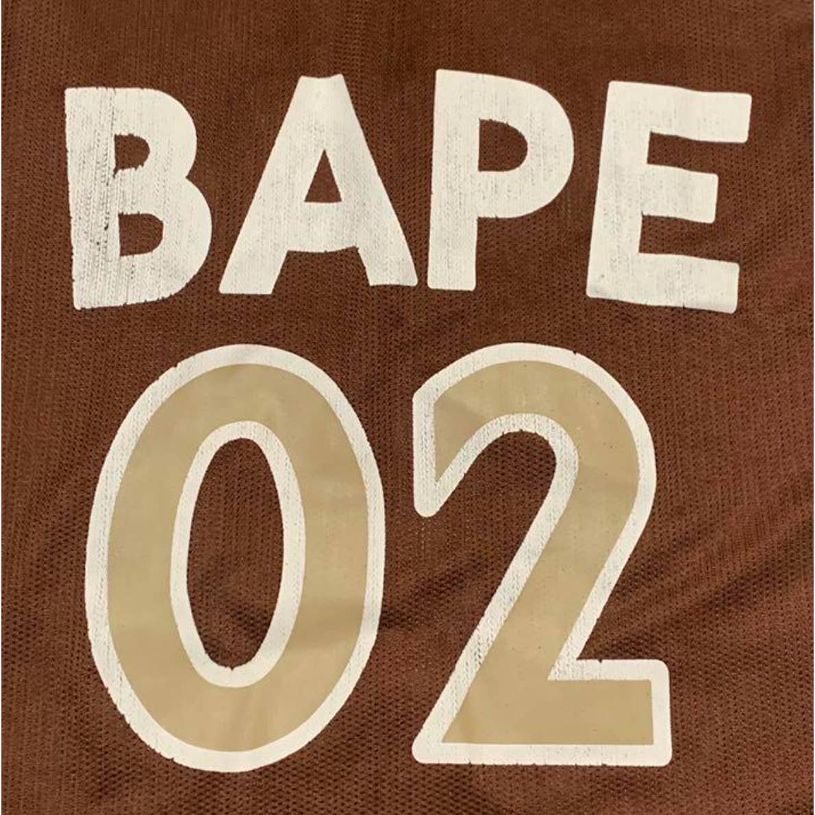 A BATHING APE basketball uniform jersey