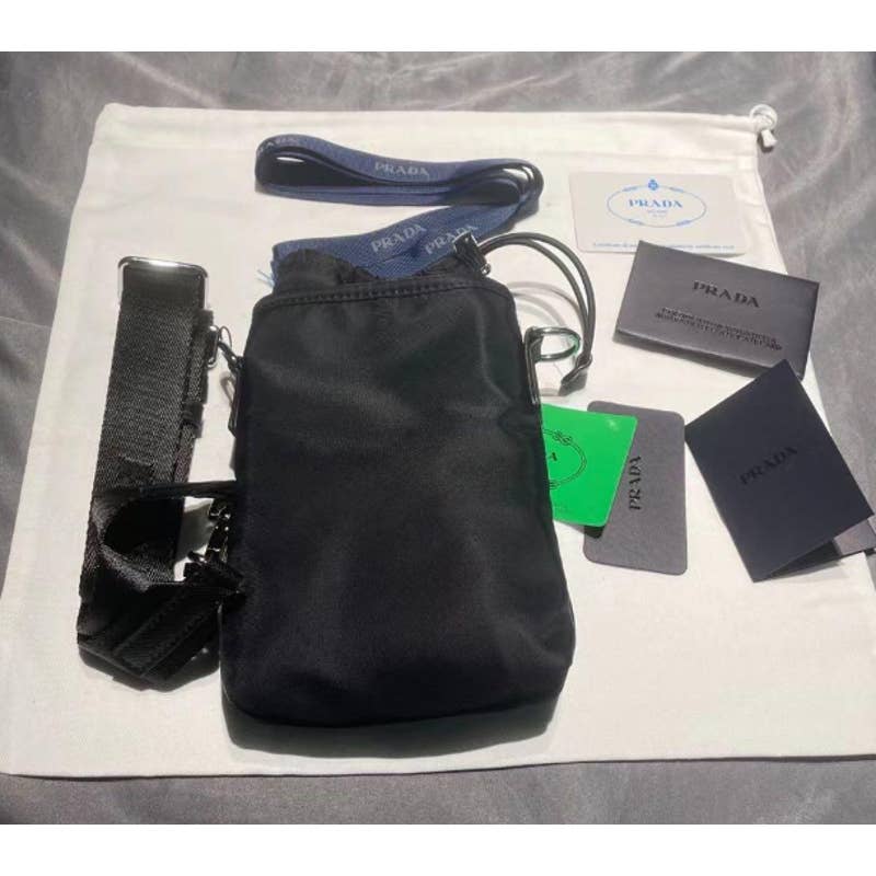 PRADA phone holder shoulder bag