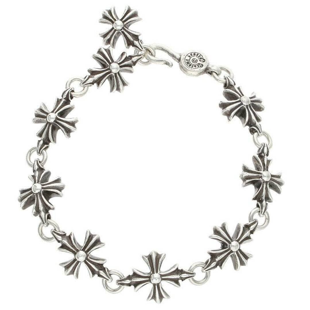 Chrome Hearts Cutout CH Plus Silver Bracelet