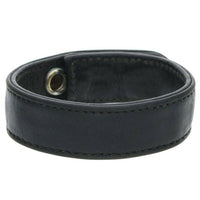 Thumbnail for Chrome Hearts Leather Cross Snap Leather Bracelet