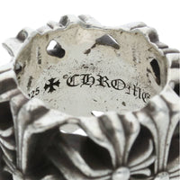 Thumbnail for Chrome Hearts Square Cemetery Cross Silver Ring