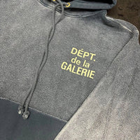 Thumbnail for Gallery Dept reversible Black / Blue Hoodie Parka