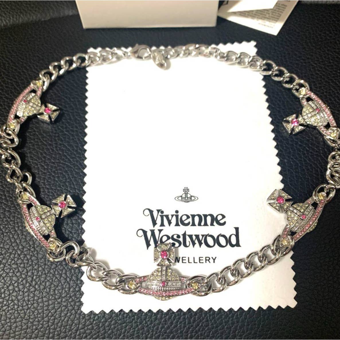 Vivienne Westwood Multi KIKA Relief Orb Necklace