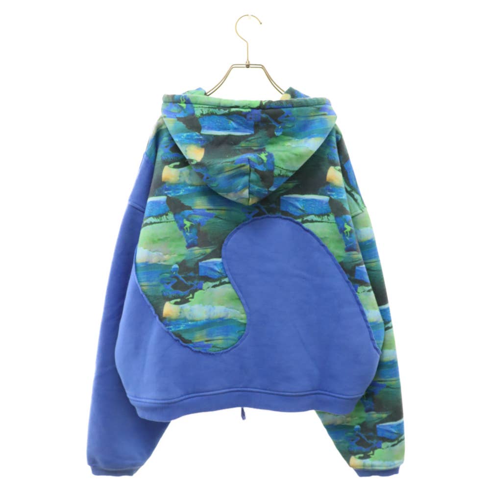 ERL SWIRL Pullover Hoodie Swirl Pullover Hoodie Blue