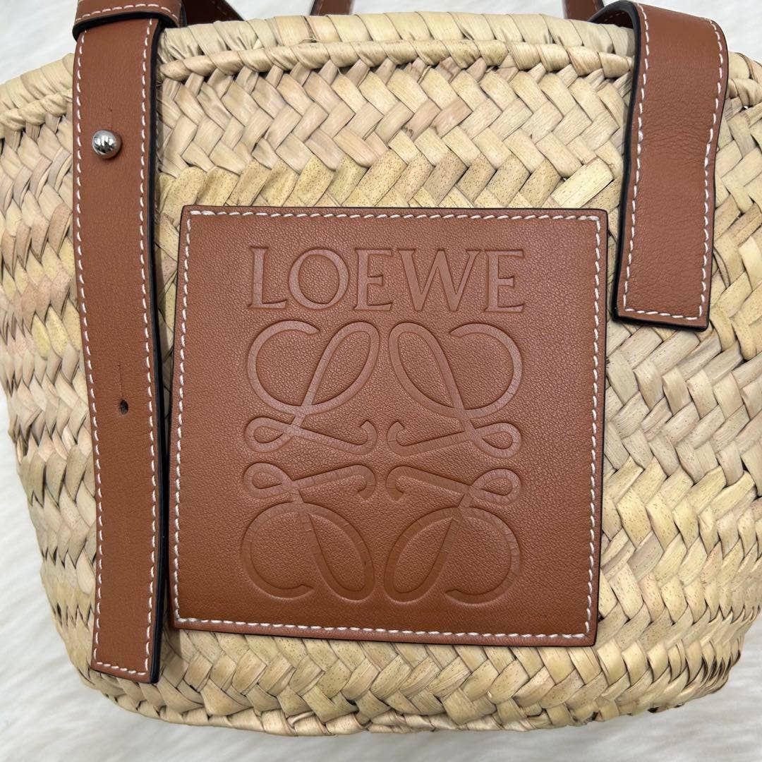 LOEWE Raffia Tote Bag