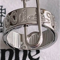 Thumbnail for Vivienne Westwood Saftety Pin Silver Ring