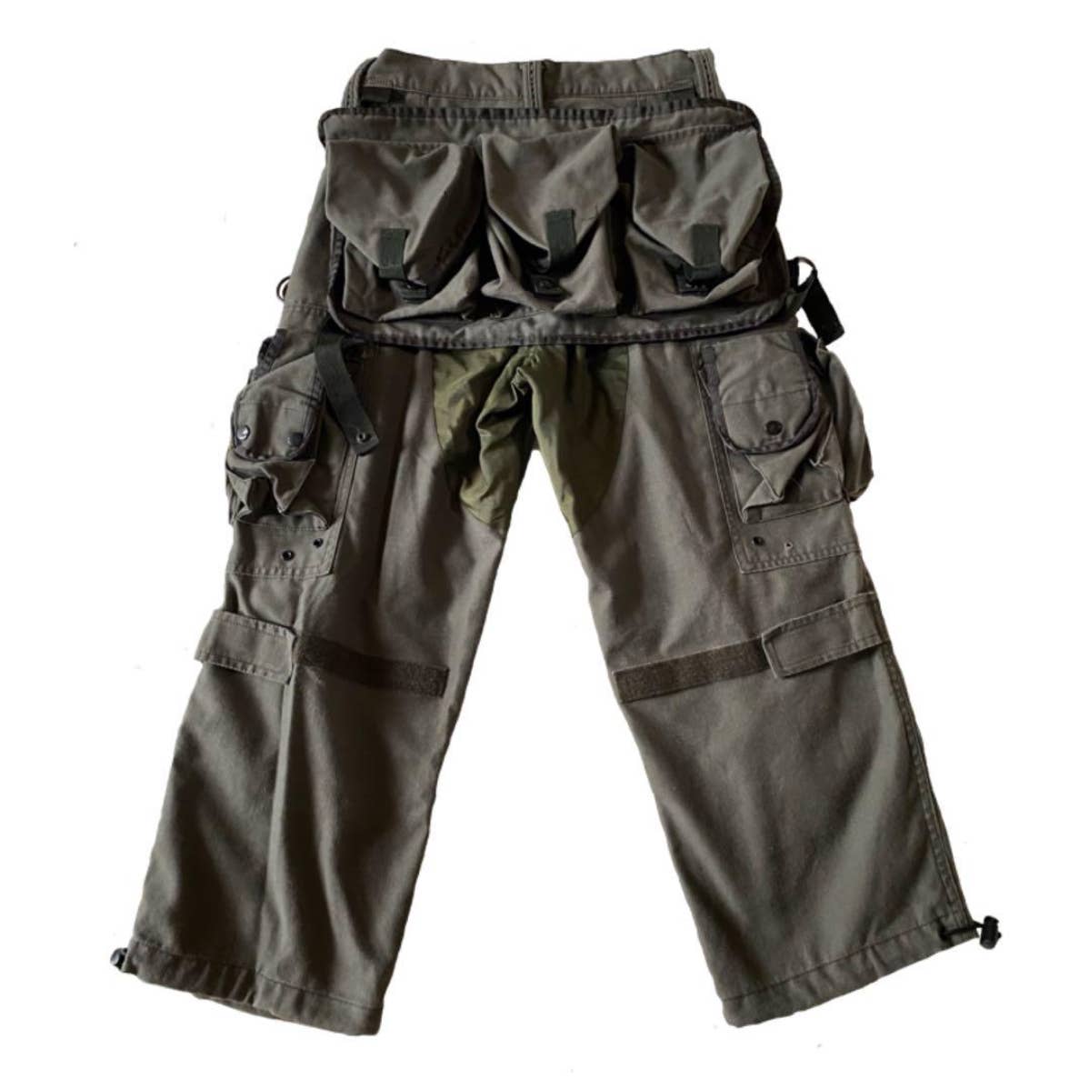 archive AVIREX Cargo Pants Gimmick Multi Pocket Y2K