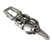 Thumbnail for Chrome Hearts Dagger Heart Charm Pendant Silver