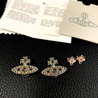 Thumbnail for Vivienne Westwood Ouroboros stud earrings