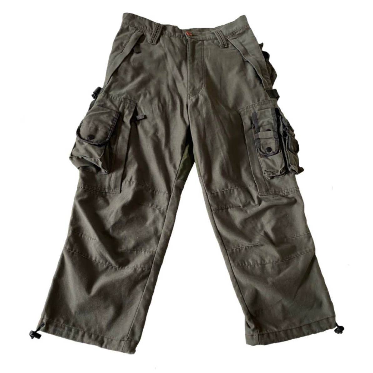 archive AVIREX Cargo Pants Gimmick Multi Pocket Y2K