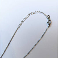 Thumbnail for Chanel CC Heart necklace with silver and pearl