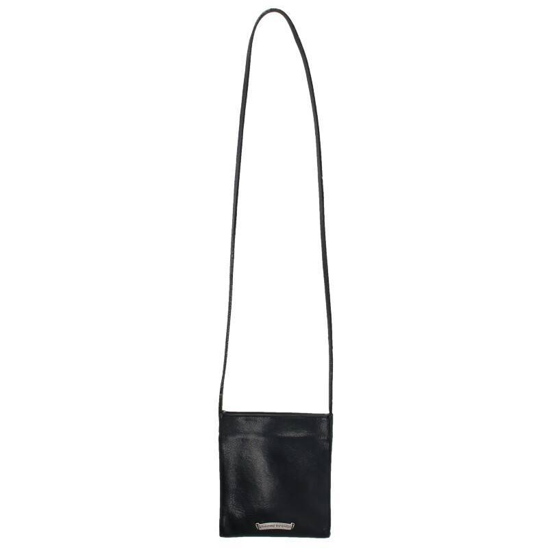 Chrome Hearts Fleur Patch Leather Shoulder Bag