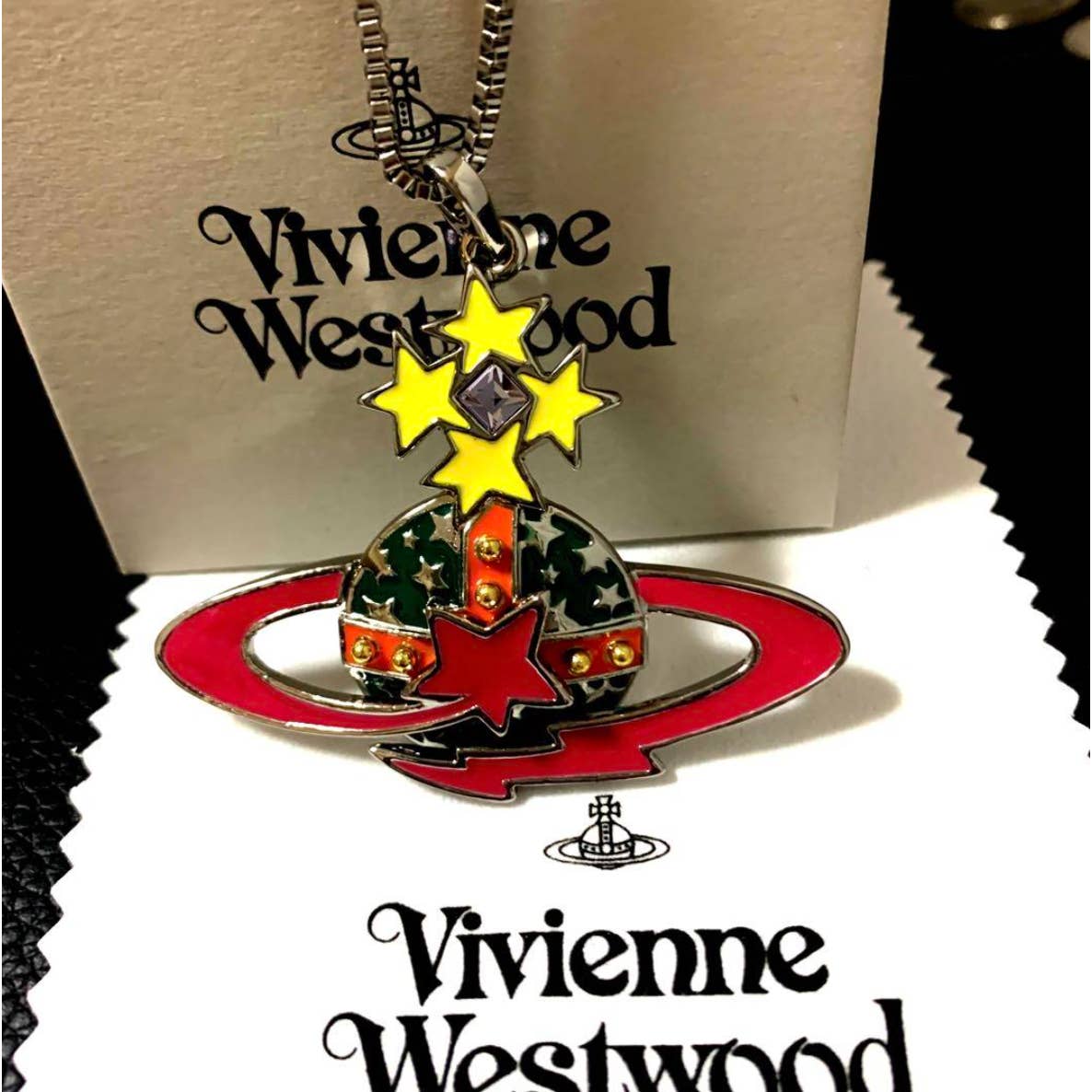 Vivienne Westwood Shooting Star Orb Necklace