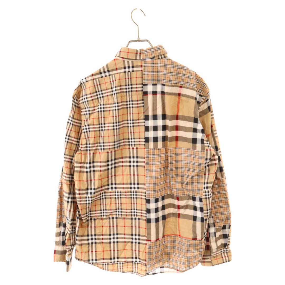 BURBERRY Patchwork 19AW Crazy Check Shirt