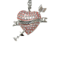 Thumbnail for Rare Vivienne Westwood Large Heart Arrow Necklace