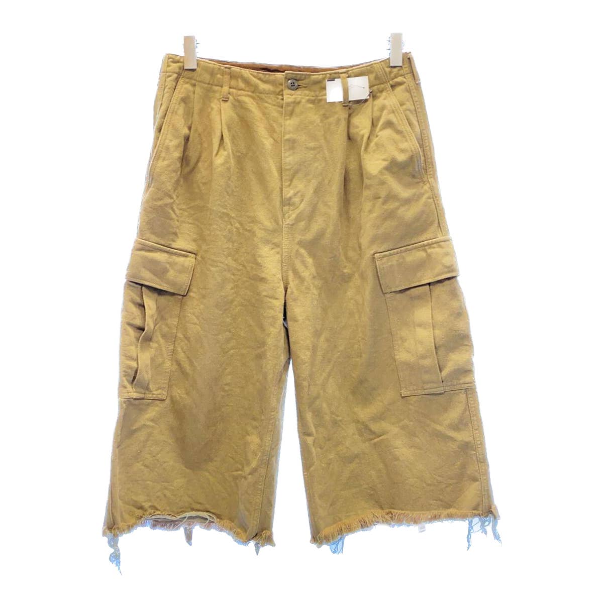 Doublet Silk Oversized Cut-Off Cargo Shorts