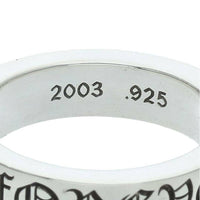 Thumbnail for Chrome Hearts 6mm SPACER FOREVER/6mm Spacer Forever Silver Ring