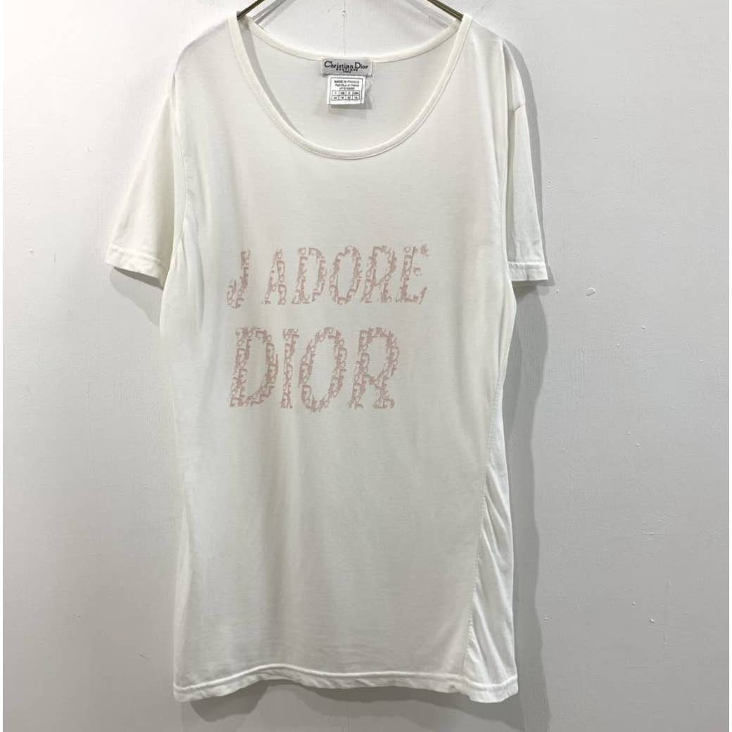 Christian Dior Paris J'ADORE DIOR BOUTIQUE Trotter Short Sleeve Top