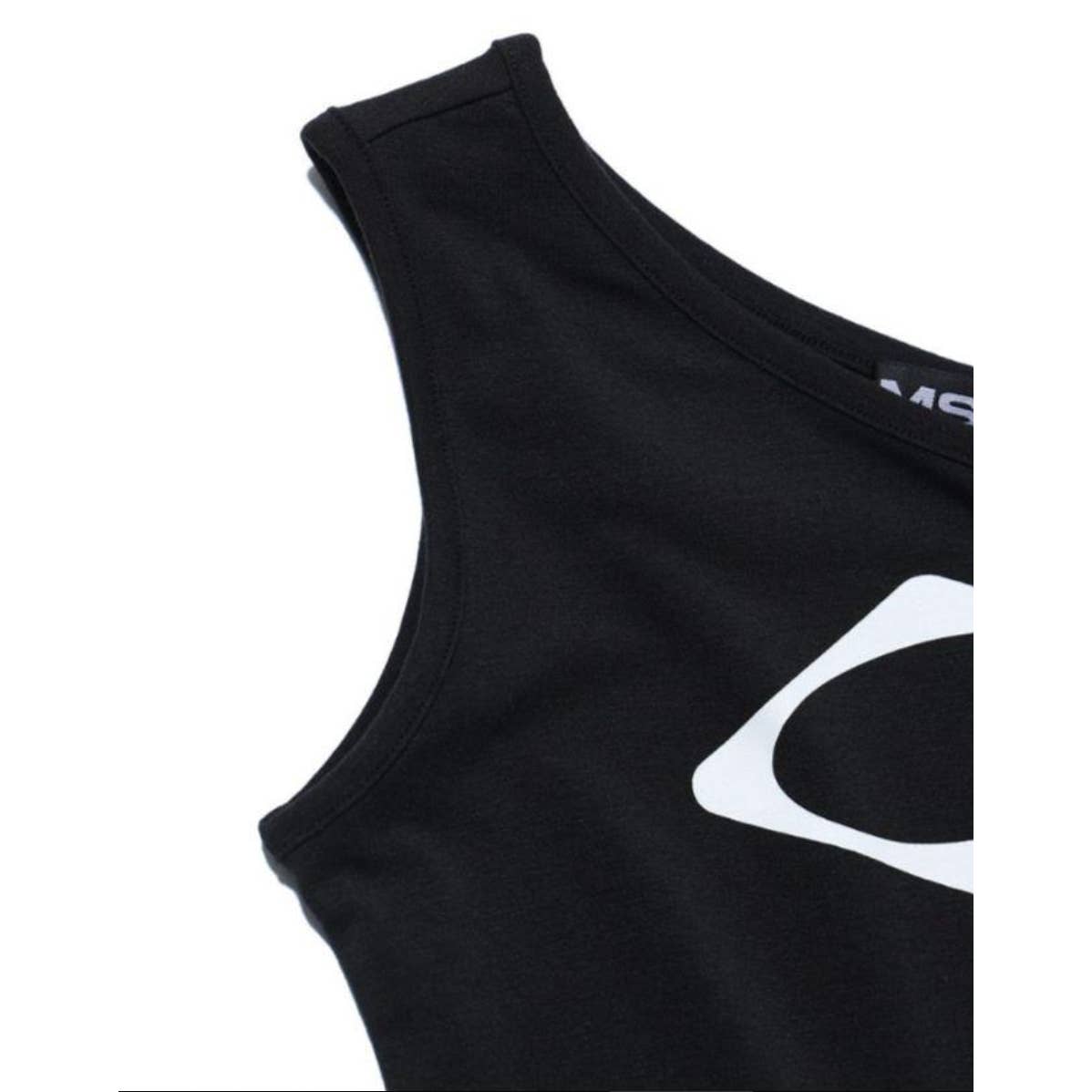 MSCHF Rhombus Logo One Shoulder  Tank Top