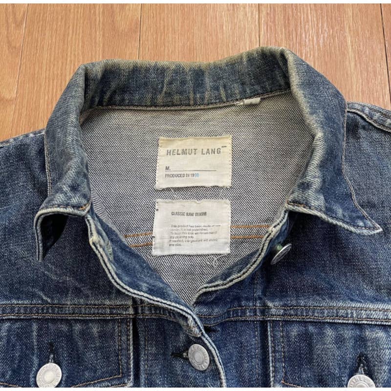 Helmut Lang Archive 1998 Denim Trucker Jacket