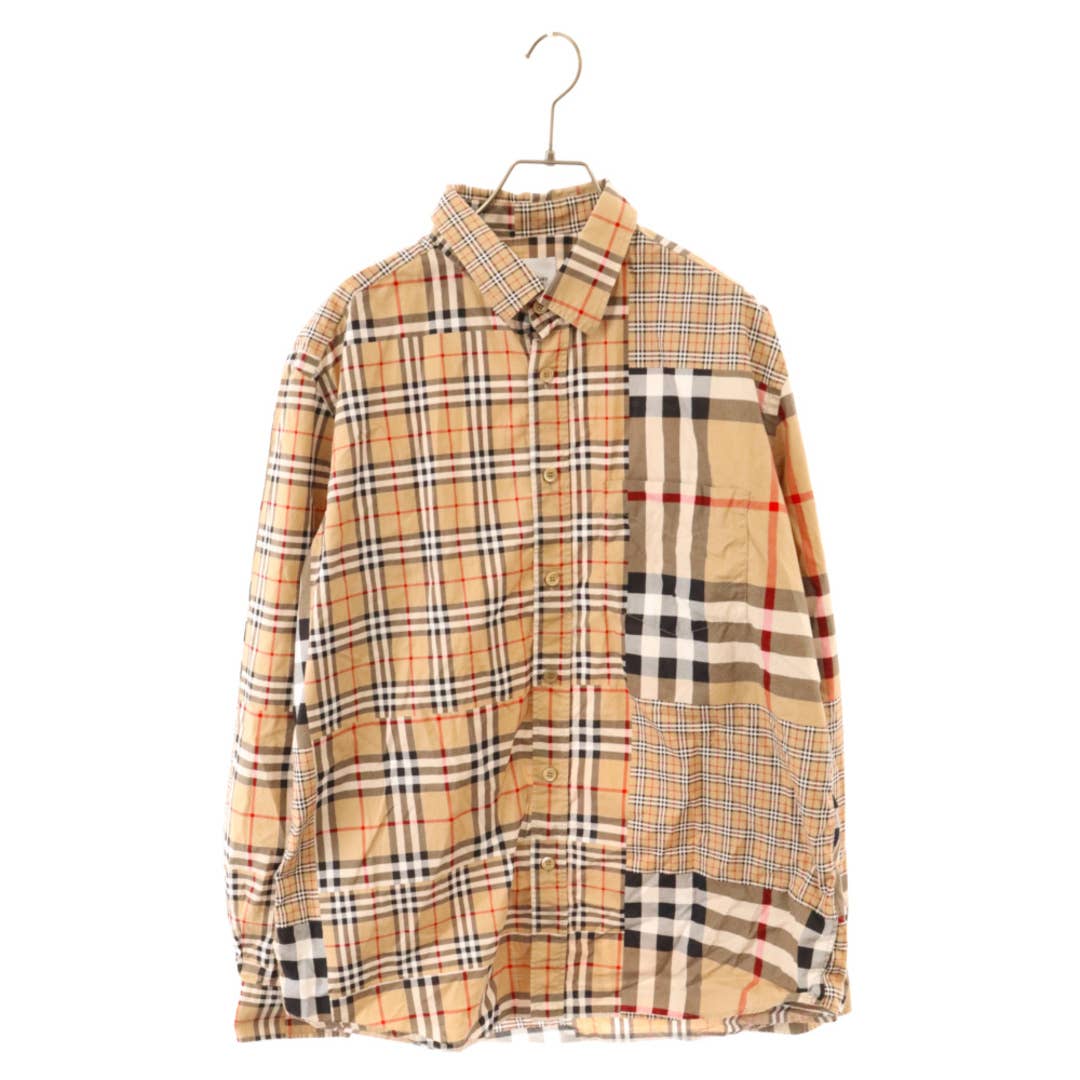 BURBERRY Patchwork 19AW Crazy Check Shirt