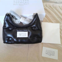 Thumbnail for Maison Margiela Glam Slam Nappa Leather Hobo Shoulder Bag