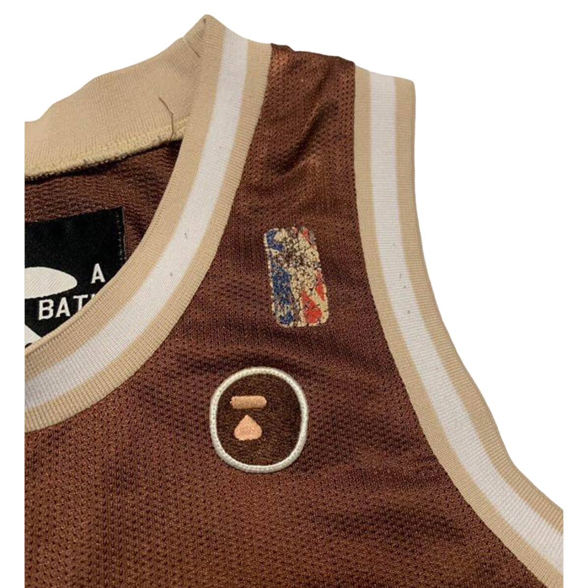 A BATHING APE basketball uniform jersey