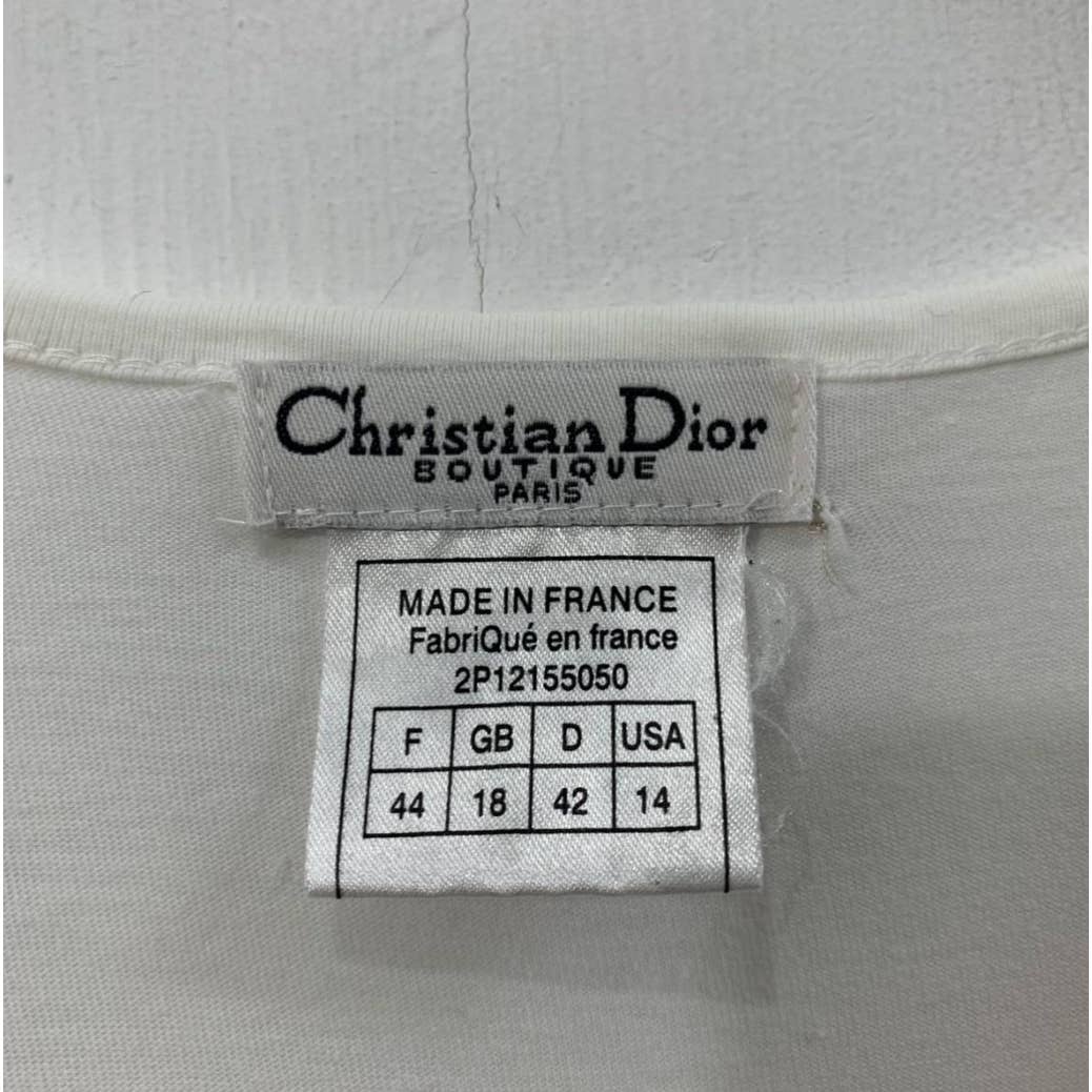 Christian Dior Paris J'ADORE DIOR BOUTIQUE Trotter Short Sleeve Top