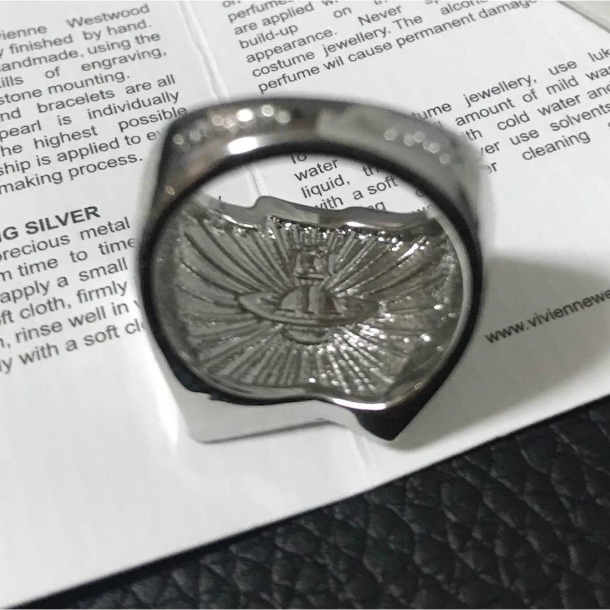 Vivienne Westwood Aces Trump Ring