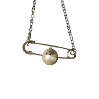 Thumbnail for Vivienne Westwood Safety Pin JORDAN Pearl Necklace