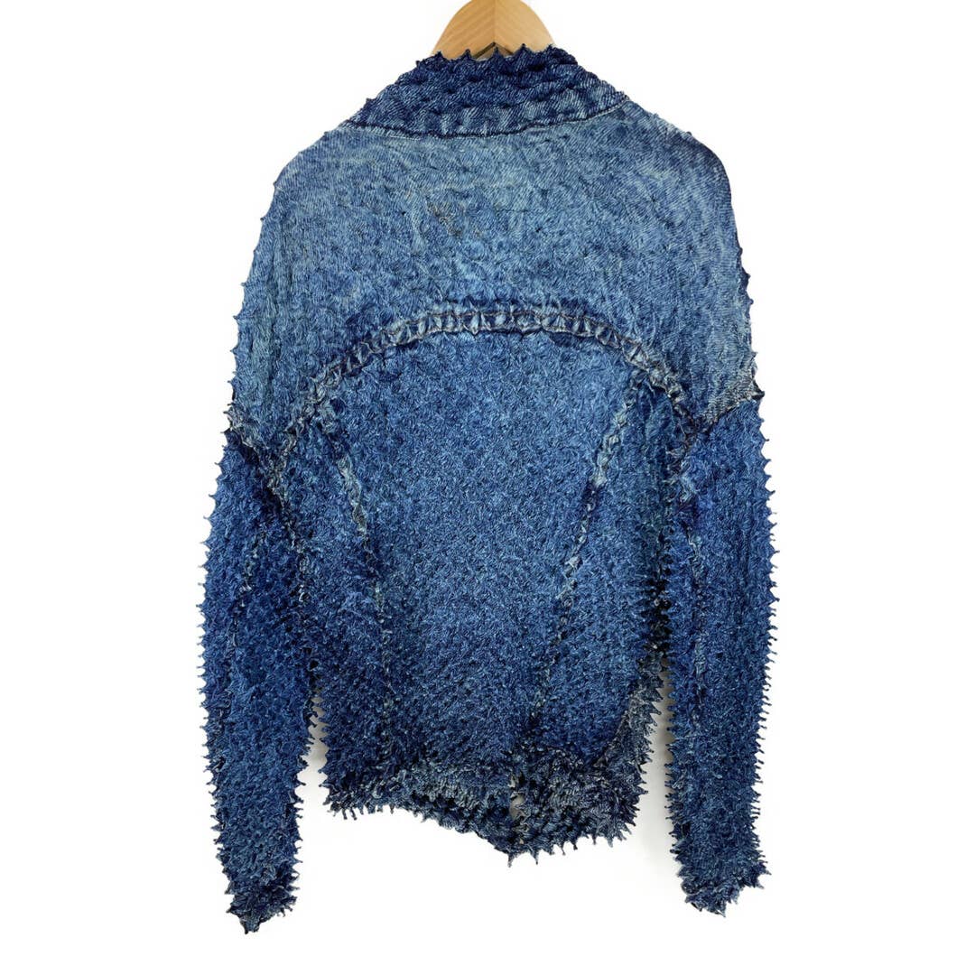 Doublet 23ss Trompe loel Shibori Denim Jacket