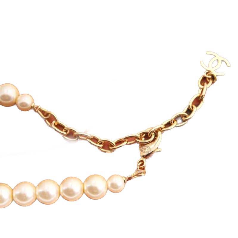 Chanel Pearl Rhinestone Choker necklace