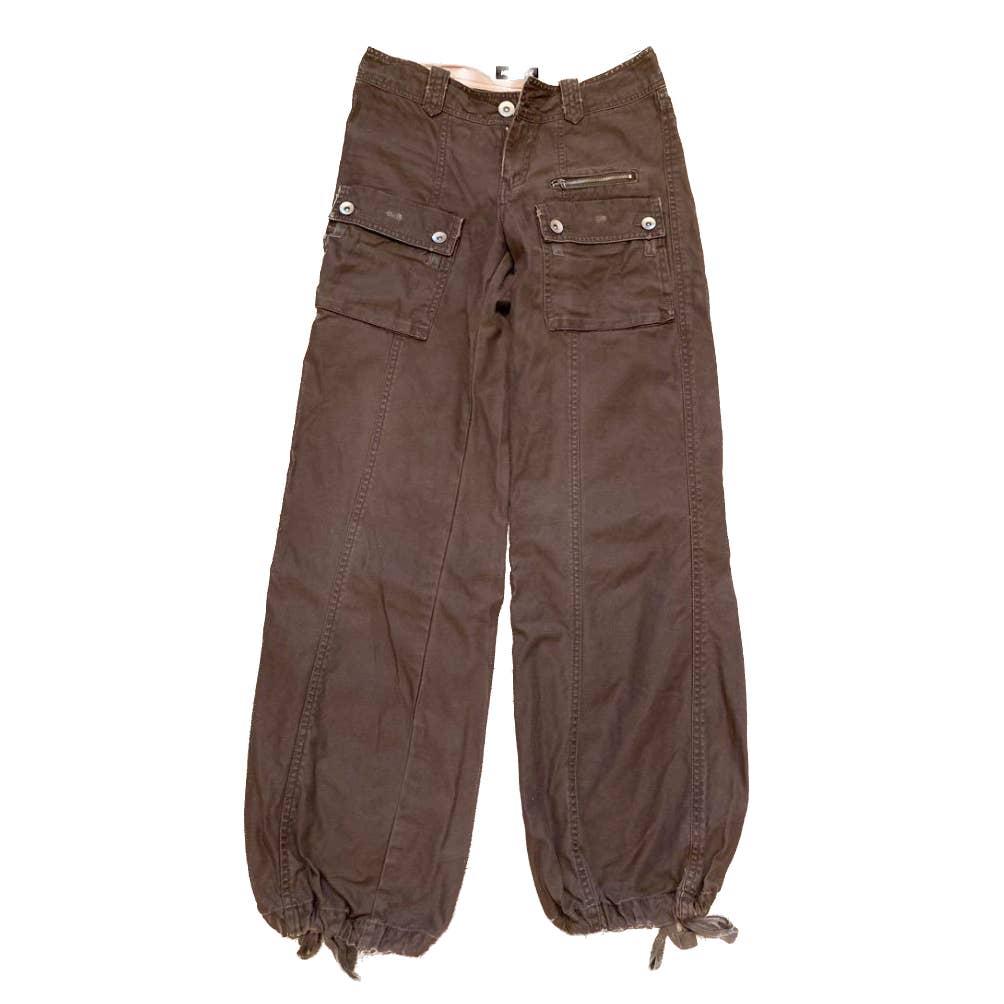 Y2k Cargo Parachute japanese parachute pants