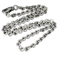 Thumbnail for Chrome Hearts Paper Chain Necklace 20 inch Silver