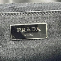 Thumbnail for Archive Prada Metal Fitted Goat Fur Nylon Backpack