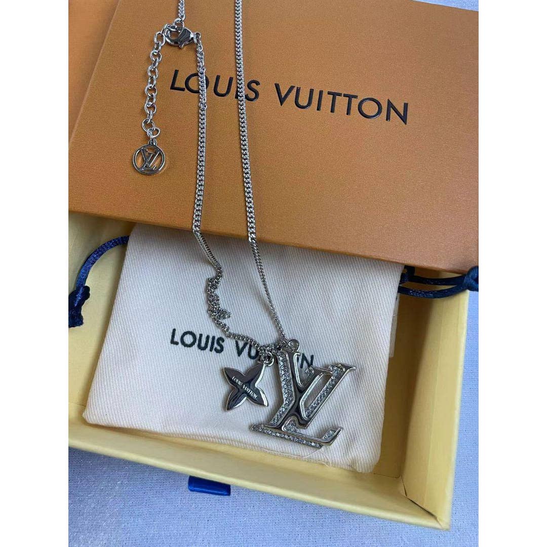 Louis Vuitton LV Initial Charm Necklace