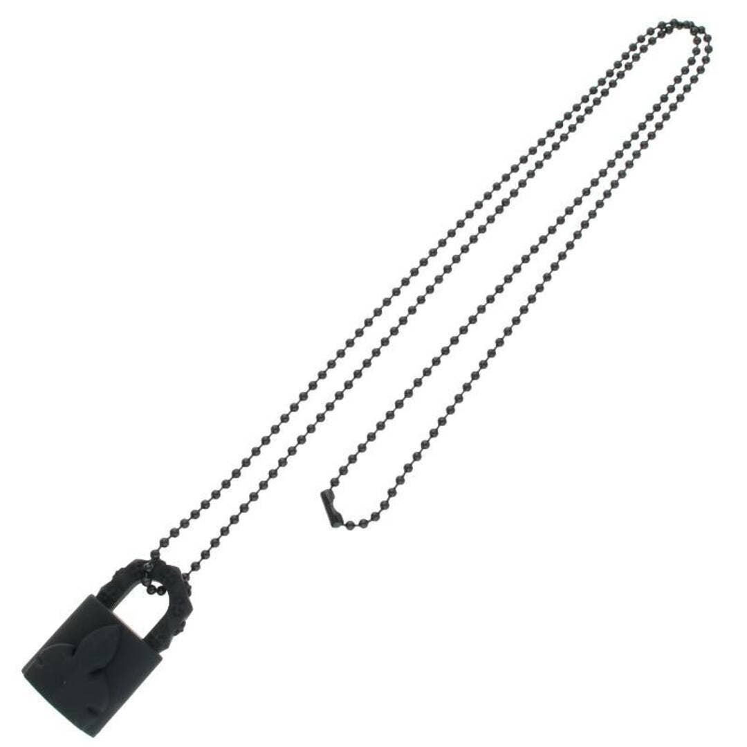 Rare Chrome Hearts Fluer Knee Silicone Padlock Necklace