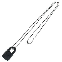 Thumbnail for Rare Chrome Hearts Fluer Knee Silicone Padlock Necklace