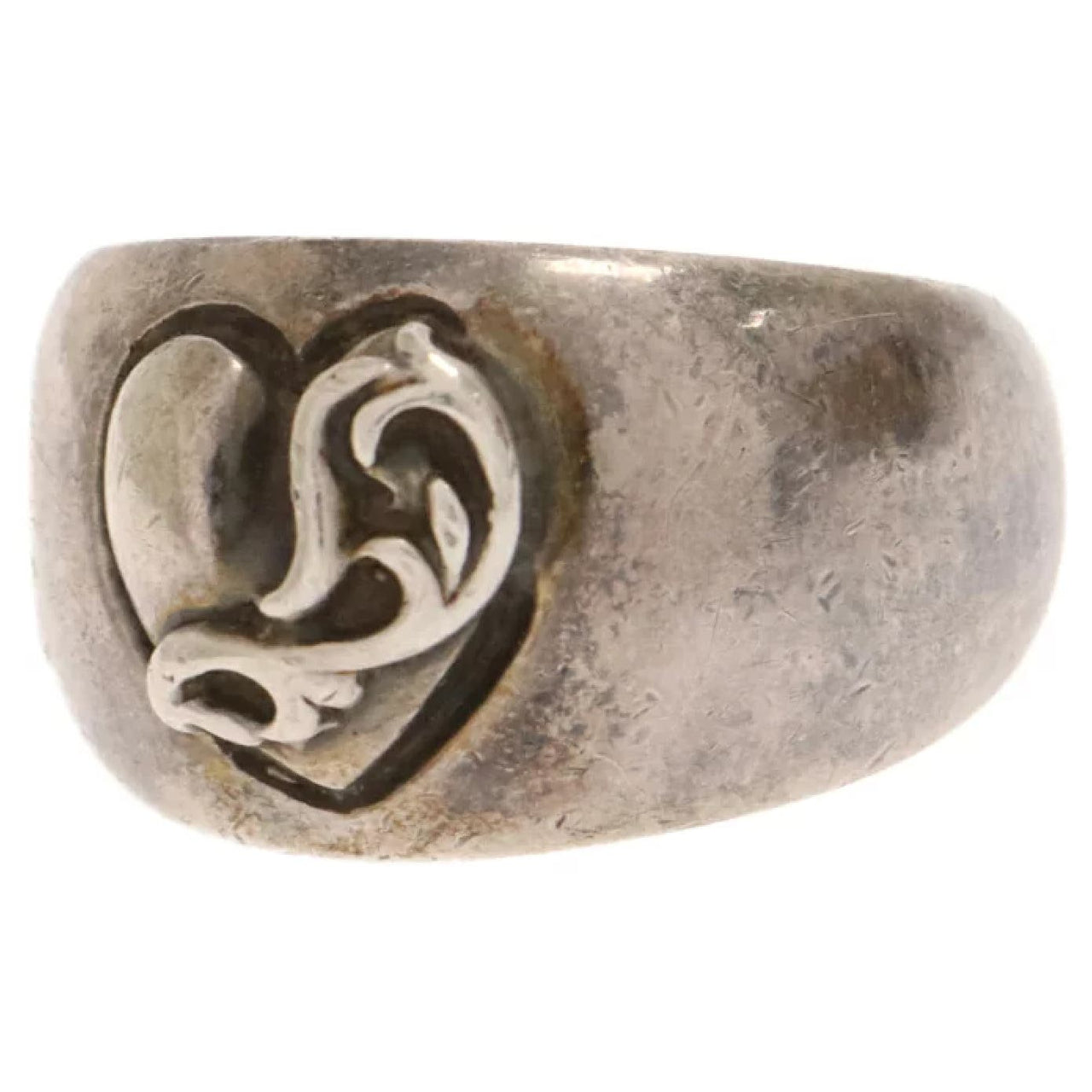 Chrome Hearts Heart Band Ring