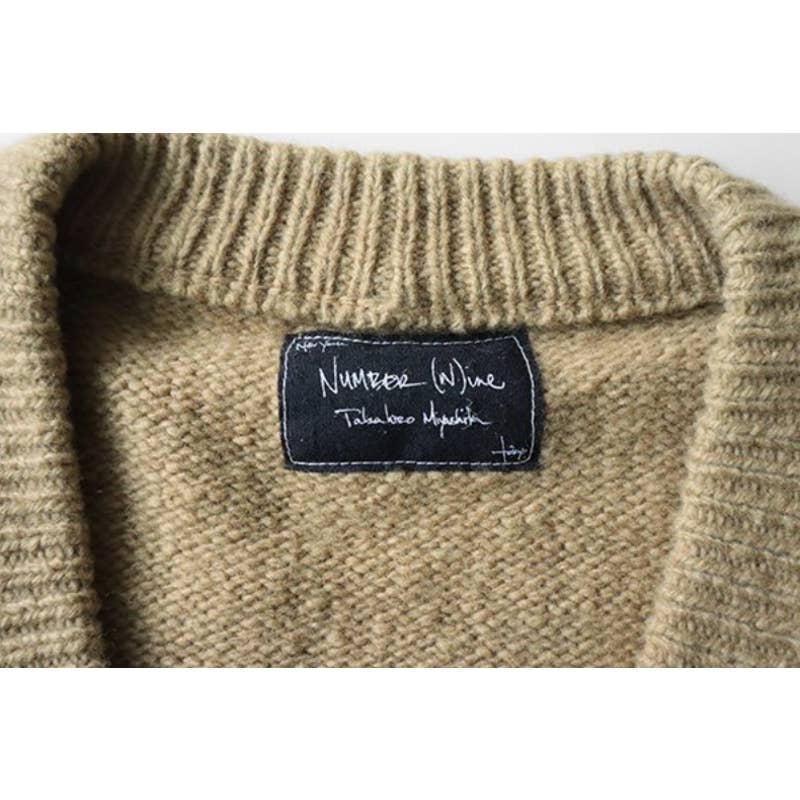 Number (N)ine AW05 "The High Streets" Runway Cardigan