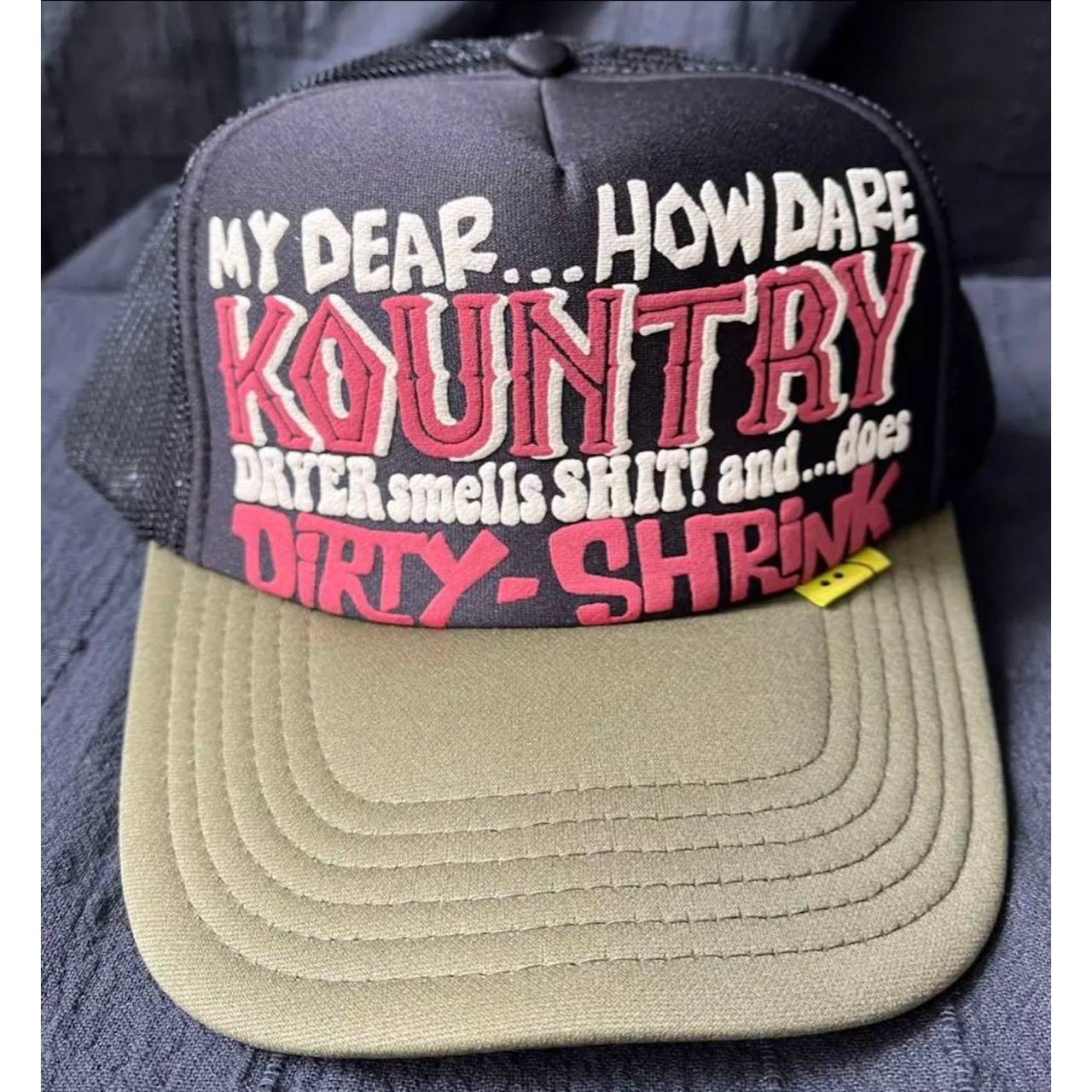 Kapital Kountry Trucker Cap Red Black