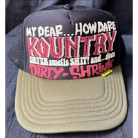 Thumbnail for Kapital Kountry Trucker Cap Red Black