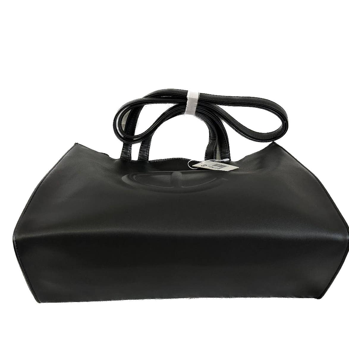 Leather Telfar Large Shopping Tote Bag