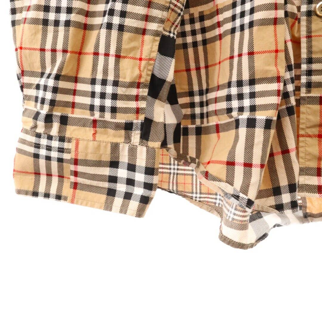 BURBERRY Patchwork 19AW Crazy Check Shirt