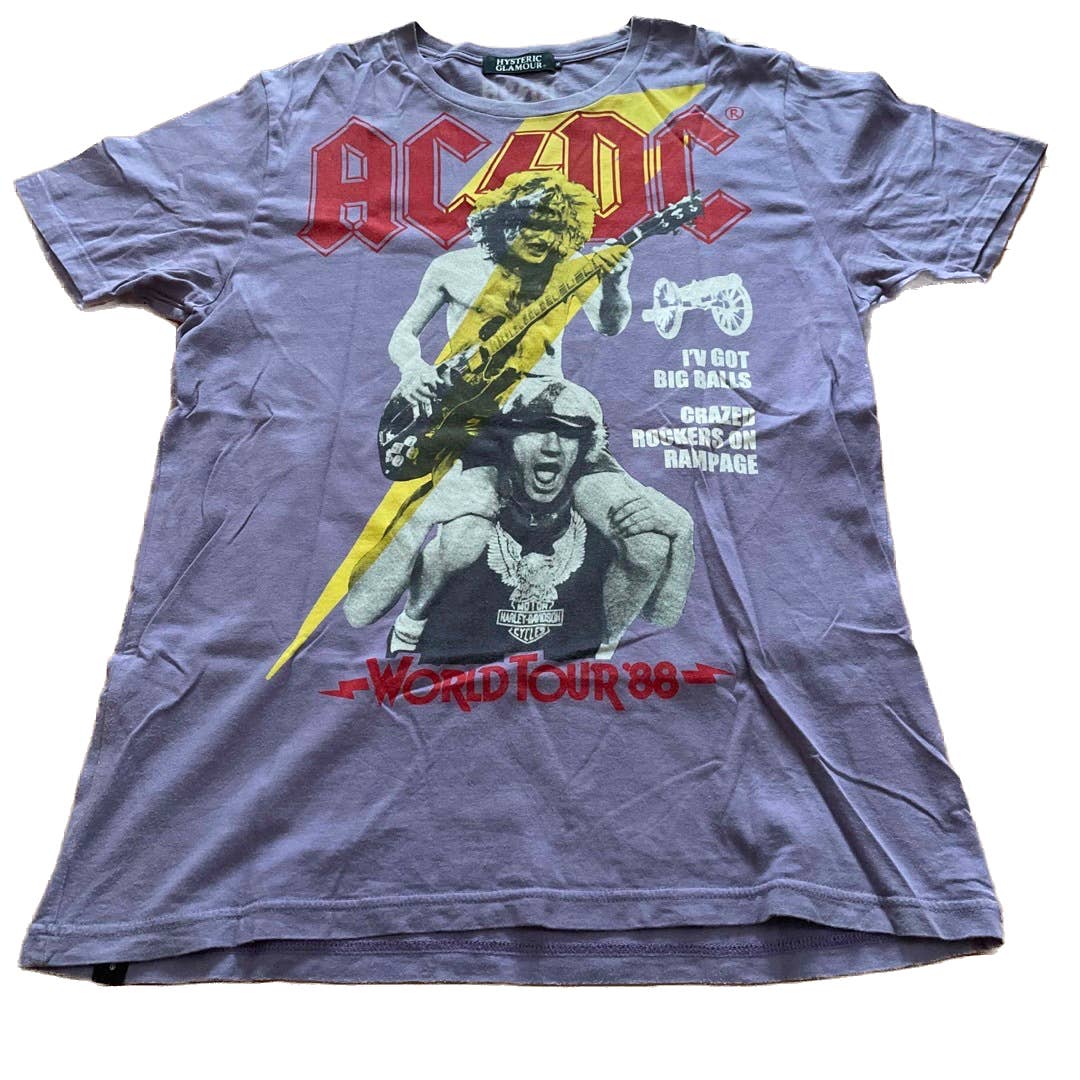 Archive HYSTERIC GLAMOR AC/DC Tee