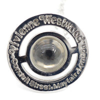 Thumbnail for Vivienne Westwood Necklace Clear Silver Rhinestone Orb