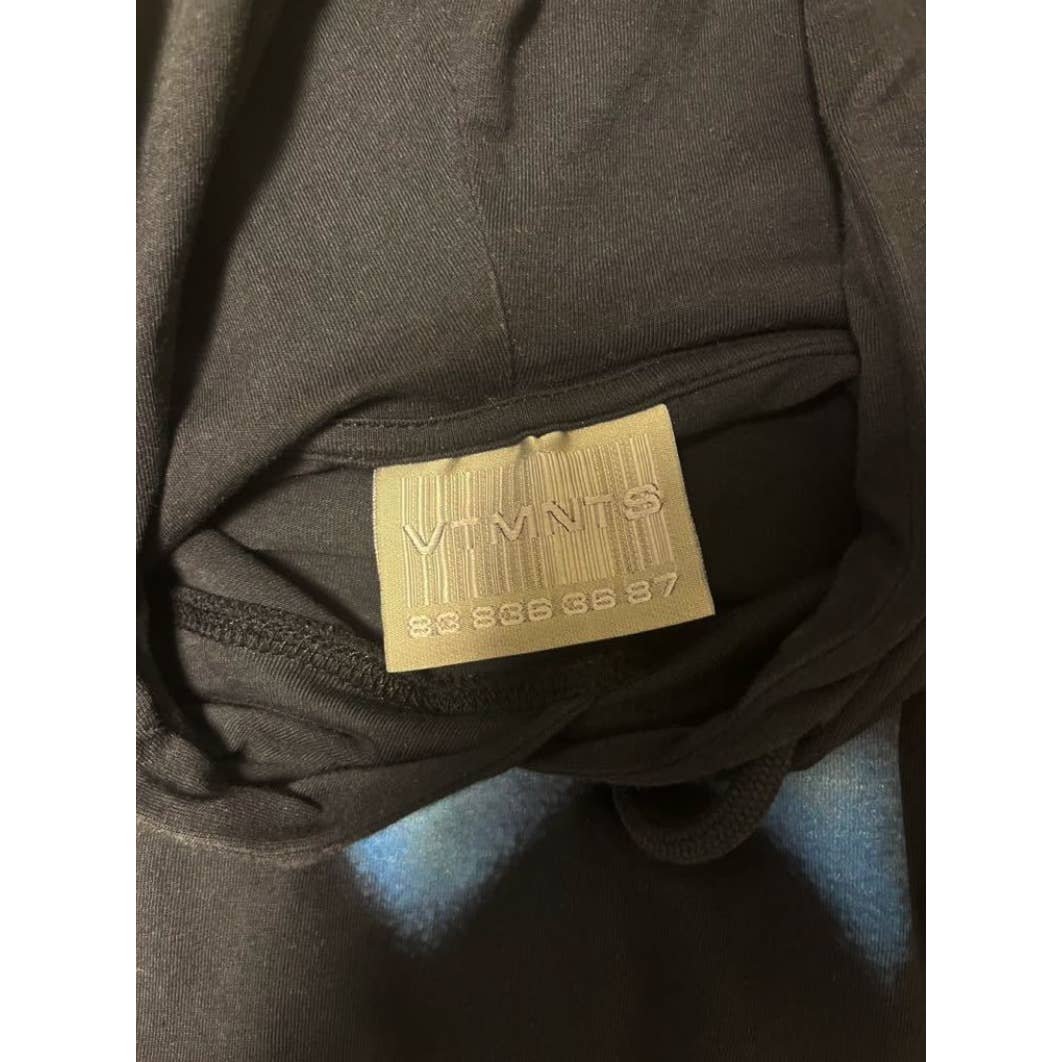 Vetements Back to the future Barcode Hoodie